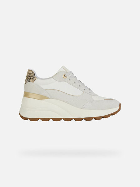 Geox Adidași Geox Spherica EC13 crem, damă