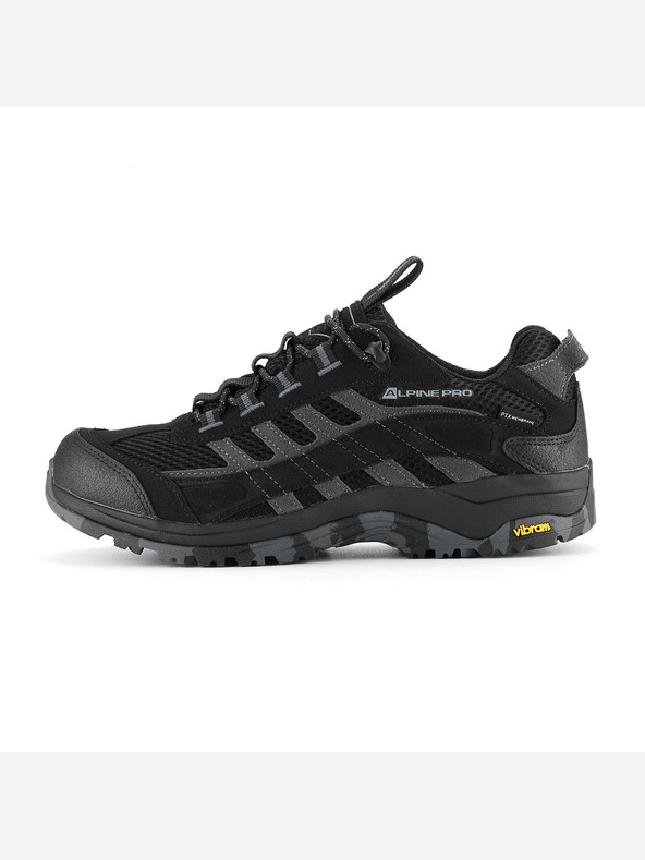 ALPINE PRO Pantofi de exterior cu membrană ptx ALPINE PRO OKANE negru