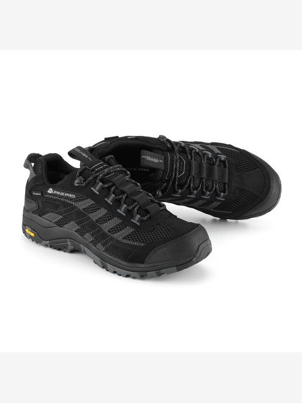 ALPINE PRO Pantofi de exterior cu membrană ptx ALPINE PRO OKANE negru