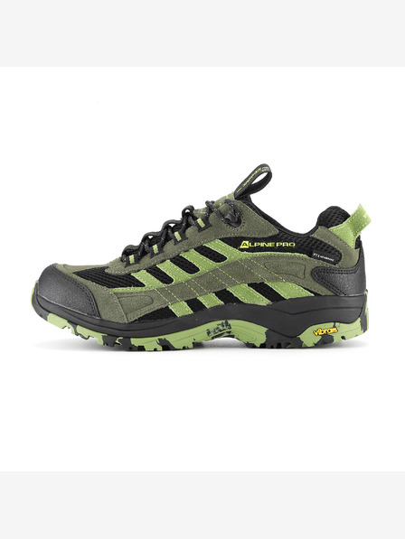 ALPINE PRO Pantofi de exterior cu membrană ptx ALPINE PRO OKANE blugi verde