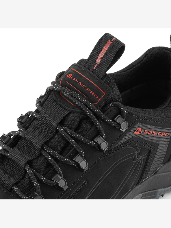 ALPINE PRO Pantofi de exterior cu membrană ptx ALPINE PRO SPIDERE negru
