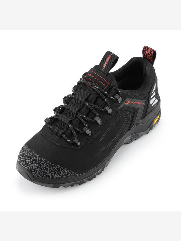 ALPINE PRO Pantofi de exterior cu membrană ptx ALPINE PRO SPIDERE negru