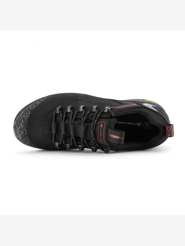 ALPINE PRO Pantofi de exterior cu membrană ptx ALPINE PRO SPIDERE negru