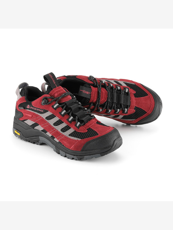 ALPINE PRO Pantofi de exterior cu membrană ptx ALPINE PRO OKANE barbados cherry