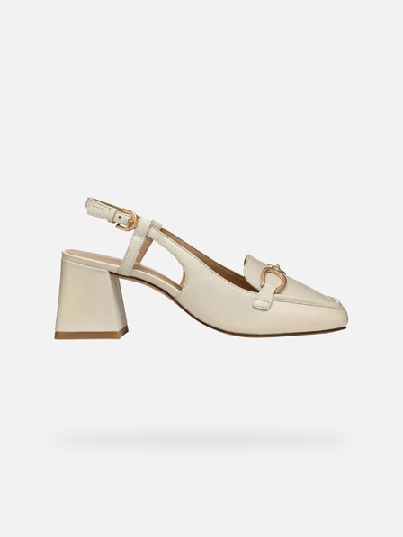 Geox Pantofi Geox Coronilla Crem pentru femei