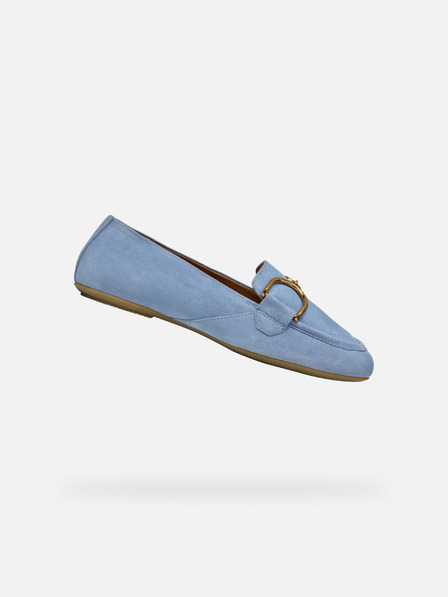 Geox Mocasini Geox Palmaria albastru deschis, damă