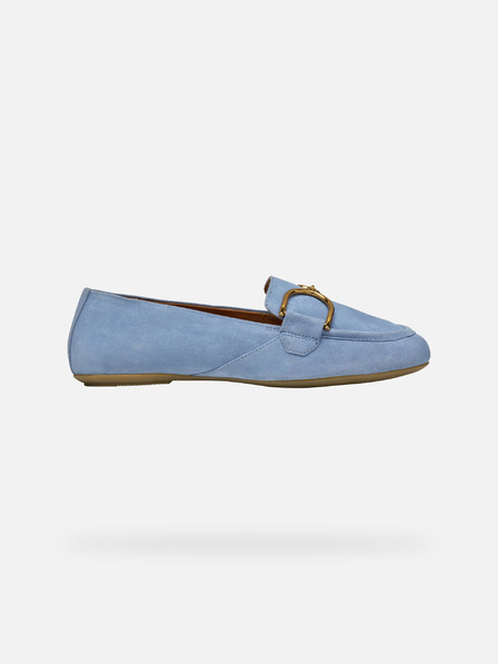 Geox Mocasini Geox Palmaria albastru deschis, damă