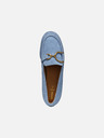 Geox Mocasini Geox Palmaria albastru deschis, damă