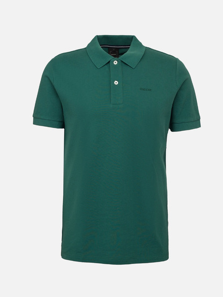 Geox Tricou polo verde pentru bărbați Geox