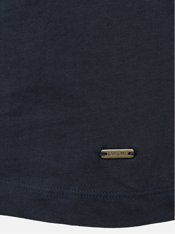 Geox Tricou Geox albastru închis pentru bărbați
