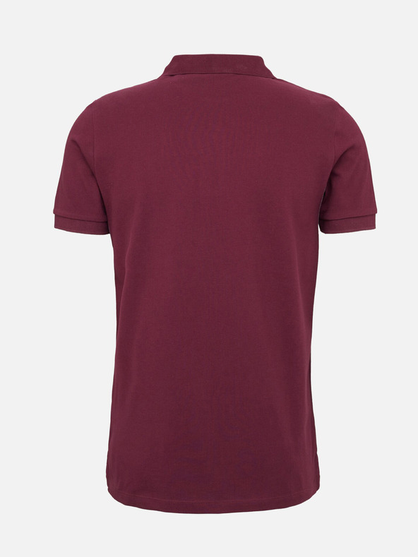 Geox Tricou polo bordeaux pentru bărbați Geox