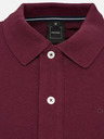 Geox Tricou polo bordeaux pentru bărbați Geox