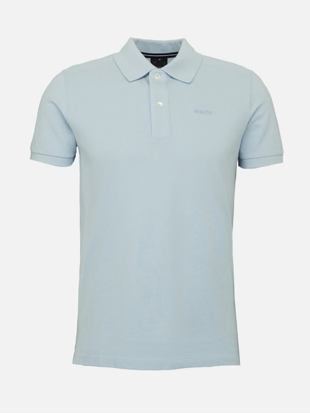 Geox Tricou polo albastru deschis pentru bărbați Geox