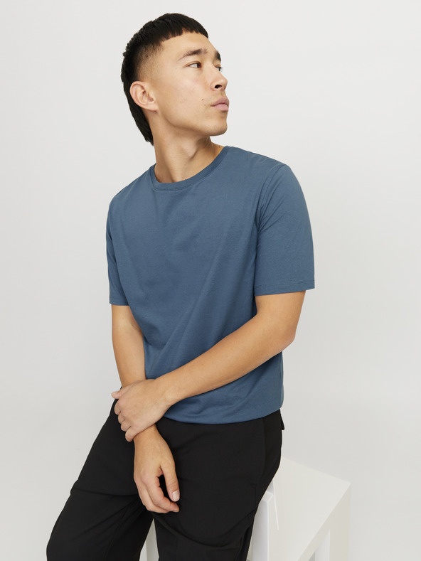 Jack & Jones Tricou de bază pentru bărbați Jack & Jones albastru