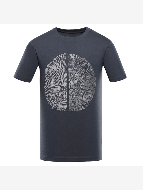 ALPINE PRO Tricou bărbătesc din bumbac organic ALPINE PRO TERMES 2 dark slate variant pa
