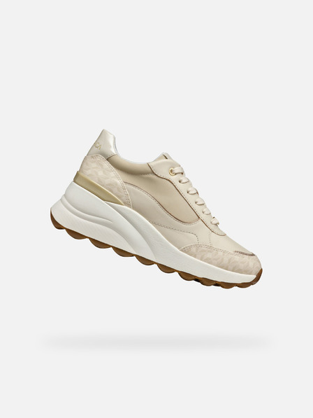 Geox Adidași Geox Spherica EC13 crem, damă