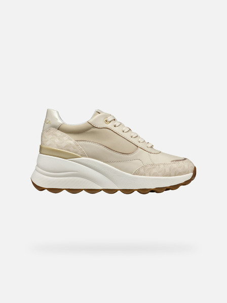 Geox Adidași Geox Spherica EC13 crem, damă