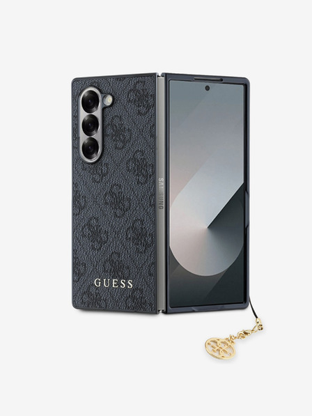 Guess Guess 4G Charm Back Cover pentru Samsung Galaxy Z Fold 6 gri