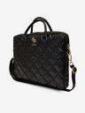 Guess PU Quilted 4G Metal Logo Taška na Notebook 15/16" Black Carcasa de telefon