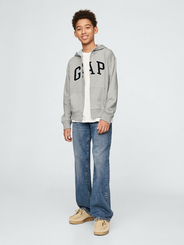 GAP Hanorac pentru copii cu logo și fleece GAP
