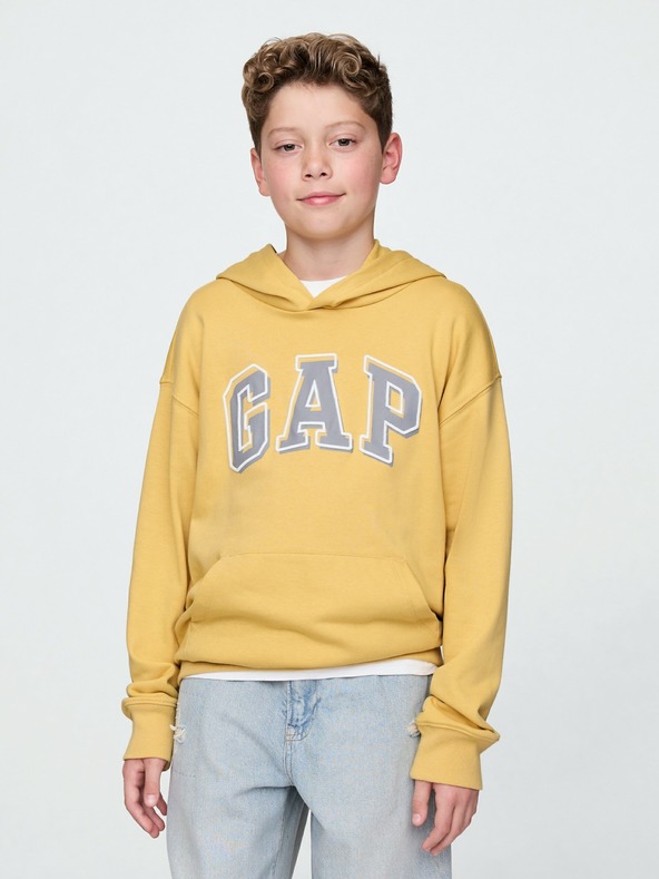 GAP Hanorac pentru copii cu logo și fleece GAP