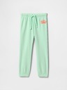 GAP Baby pantaloni de trening cu logo GAP