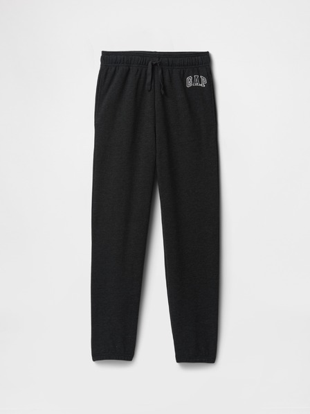 GAP Pantaloni de trening fleece logo army pentru copii GAP