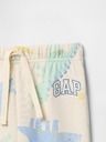 GAP Baby pantaloni de trening cu logo GAP