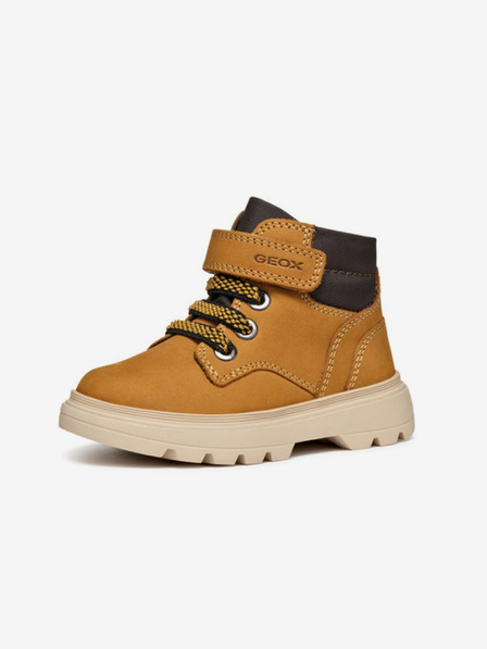 Geox Cizme de gleznă Geox Kiddartah galbene pentru băieți