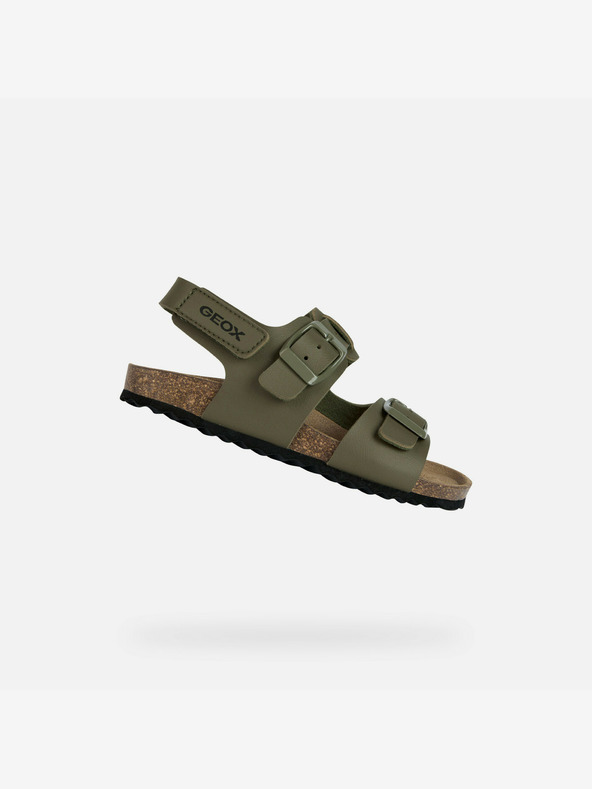 Geox Sandale Geox Ghita kaki pentru băieți
