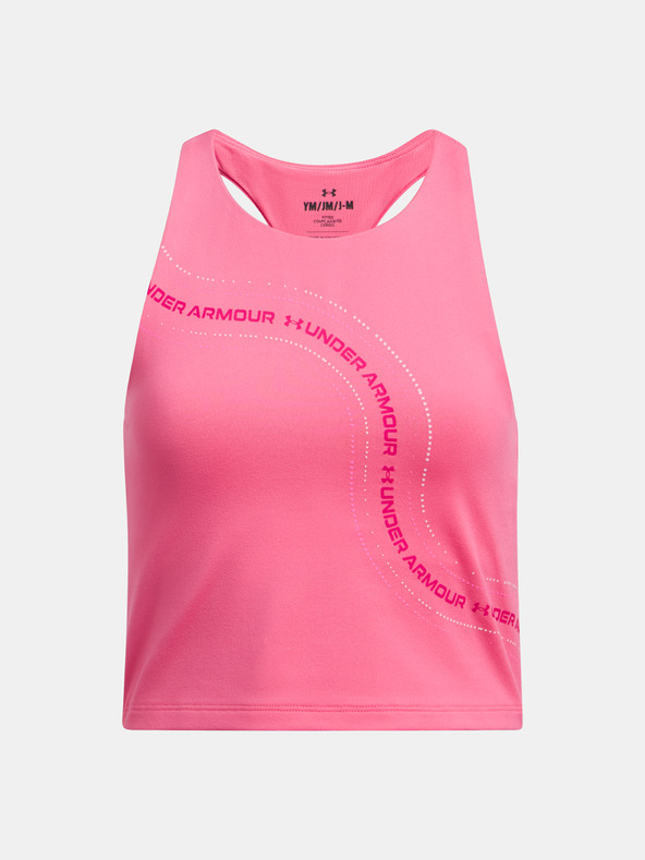 Under Armour Under Armour G Motion Branded Crop Tank pentru fete
