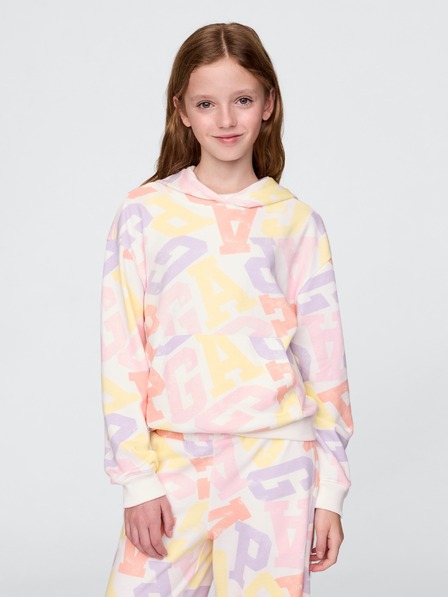 GAP Hanorac pentru copii cu logo și fleece GAP