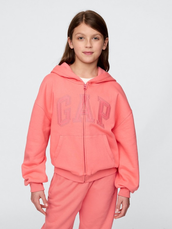GAP Hanorac oversize pentru copii cu logo GAP