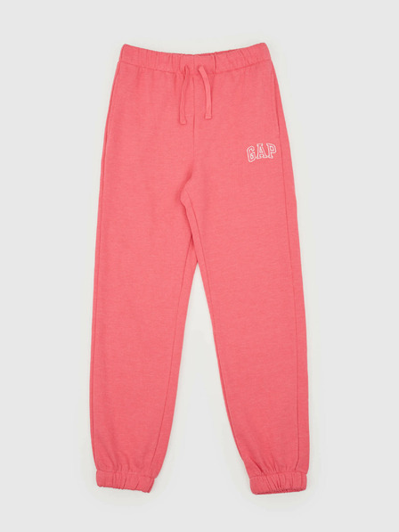 GAP Pantaloni de trening fleece logo army pentru copii GAP