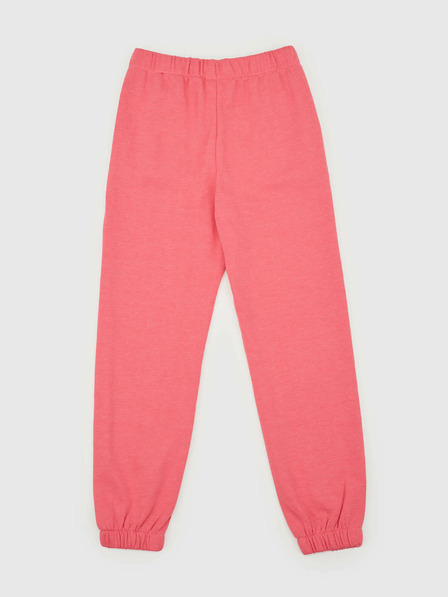 GAP Pantaloni de trening fleece logo army pentru copii GAP
