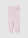 GAP Baby pantaloni de trening cu logo GAP