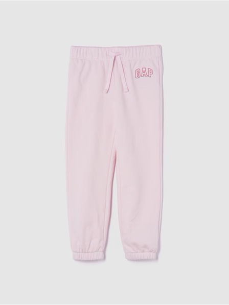 GAP Baby pantaloni de trening cu logo GAP