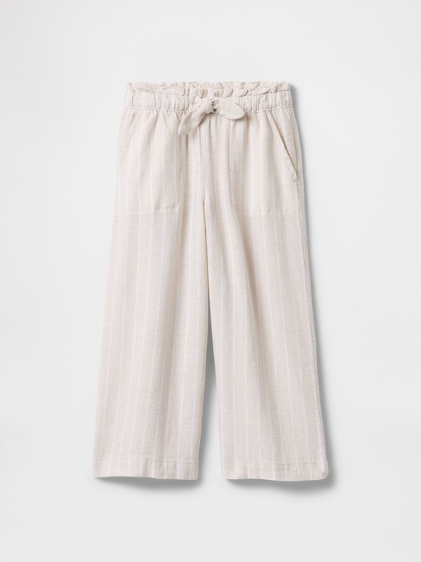 GAP Pantaloni din in pentru copii GAP