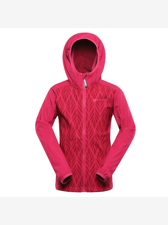 ALPINE PRO Jachetă softshell pentru copii cu membrană ALPINE PRO EZORO cabaret variant pb