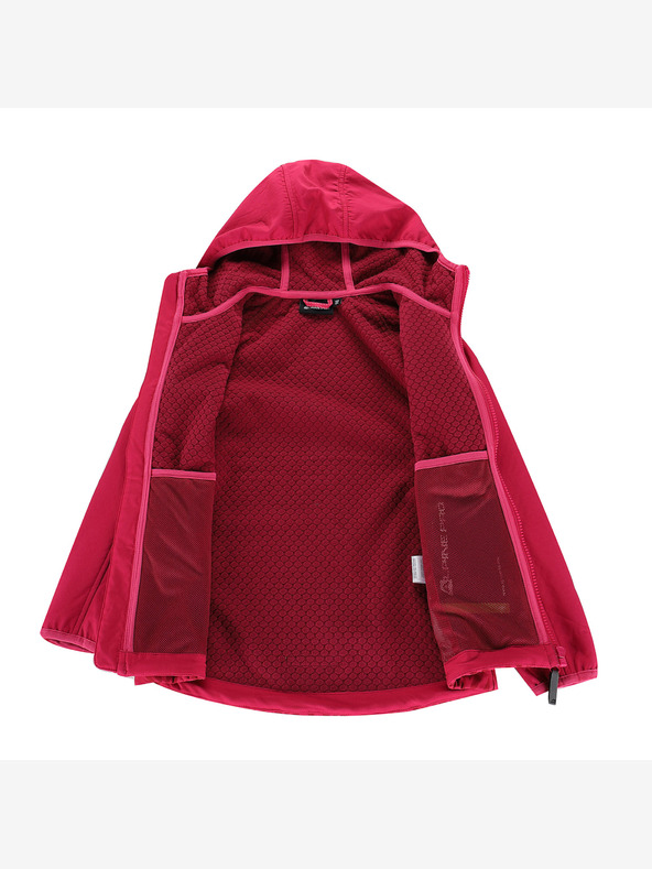 ALPINE PRO Jachetă softshell pentru copii cu membrană ALPINE PRO EZORO cabaret variant pb