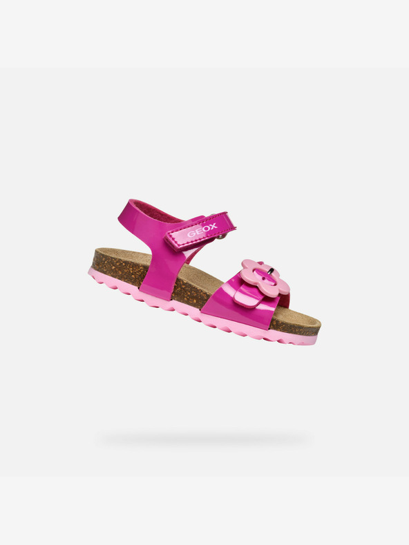 Geox Sandale roz pentru fete Geox Chalki