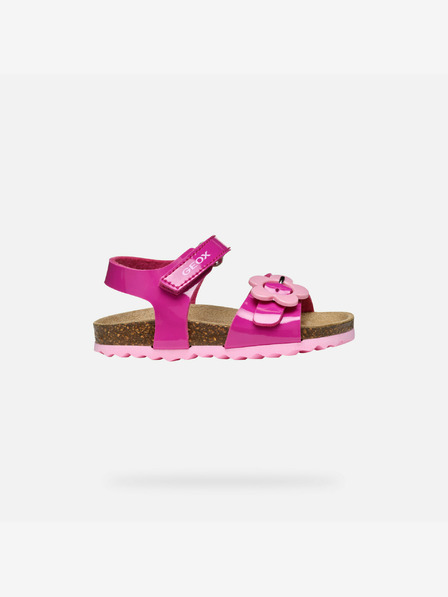 Geox Sandale roz pentru fete Geox Chalki