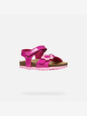 Geox Sandale roz pentru fete Geox Chalki