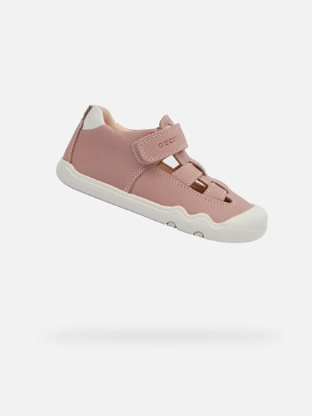 Geox Adidași roz vechi fără cusături pentru fete, cu vârf deschis Geox Steppieu
