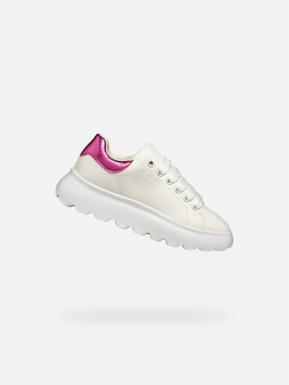 Geox Adidași Geox Puffypop albi, pentru fete