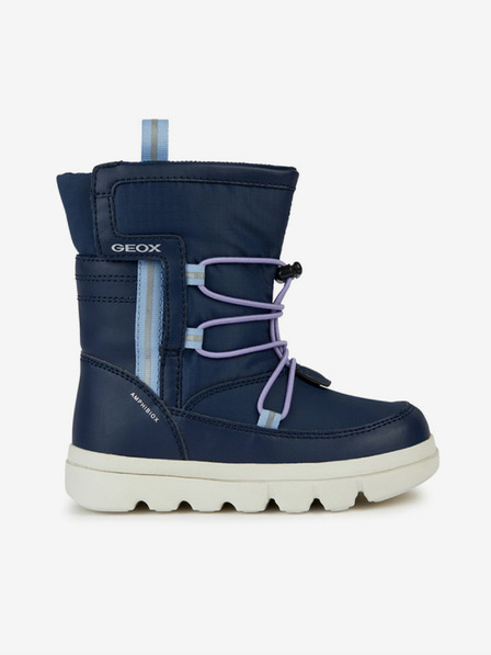 Geox Botine pentru fete albastru închis Geox Willaboom Abx