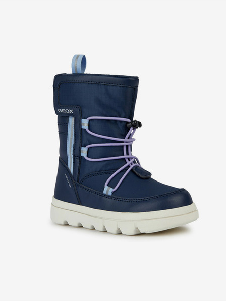 Geox Botine pentru fete albastru închis Geox Willaboom Abx