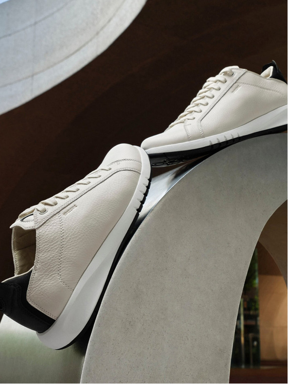 Geox Adidași Geox Aerantis albi, bărbați