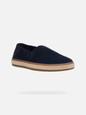 Geox Espadrile Geox Pantelleria albastru închis pentru bărbați