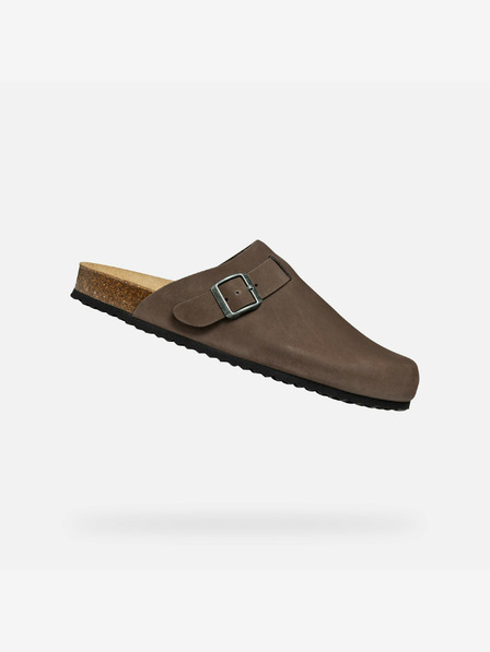 Geox Șlapi Geox Sandal Ghita maro închis pentru bărbați